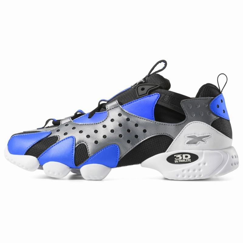 Reebok 3d Op. 98 Tenisky Panske - Siva/Modre/Čierne MJ5662QB